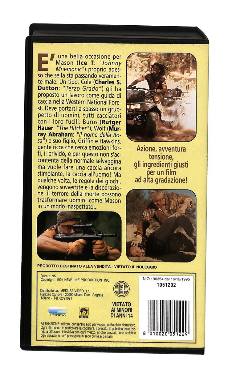 EBOND Sopravvivere Al Gioco Medusa VHS VH004658