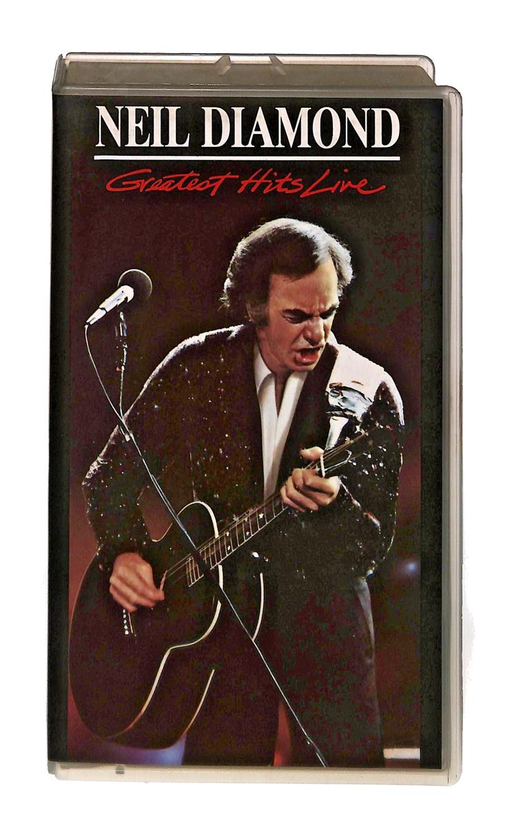 EBOND Neil Diamond Greatest Hits Live No Ita In Lingua Inglese VHS VH003621
