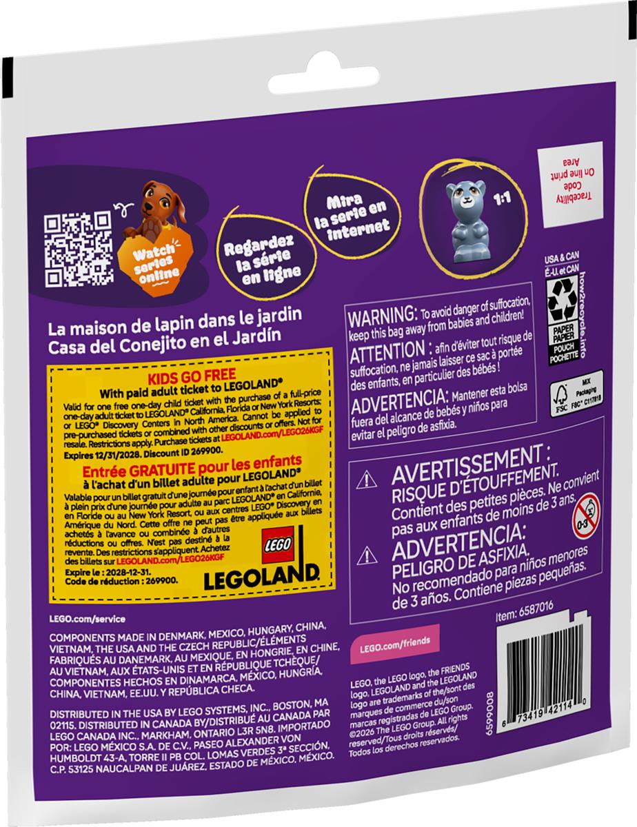 LEGO 30722 Casetta del coniglietto in giardino