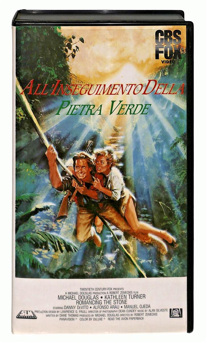 EBOND All Inseguimento Della Pietra Verde Cbs Fox VHS VH004802