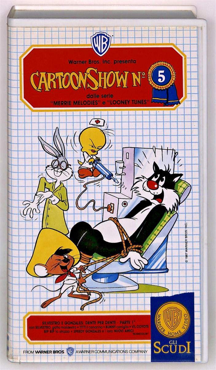 EBOND Cartoonshow N 5 Silvestro e Gonzales Dente Per Dente Parte 1 VHS VH004715