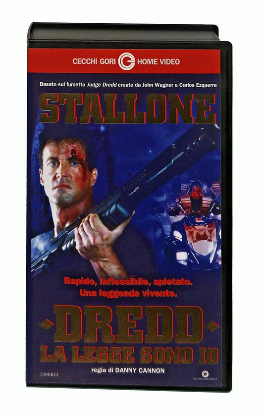 EBOND Dredd La Legge Sono Io Stallone Cecchi Gori VHS VH003170