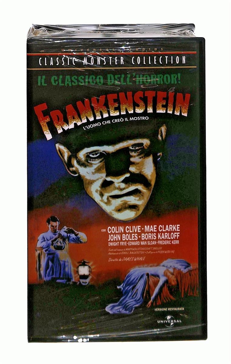 EBOND Frankenstein Universal Classic Monster Collection VHS VH004459