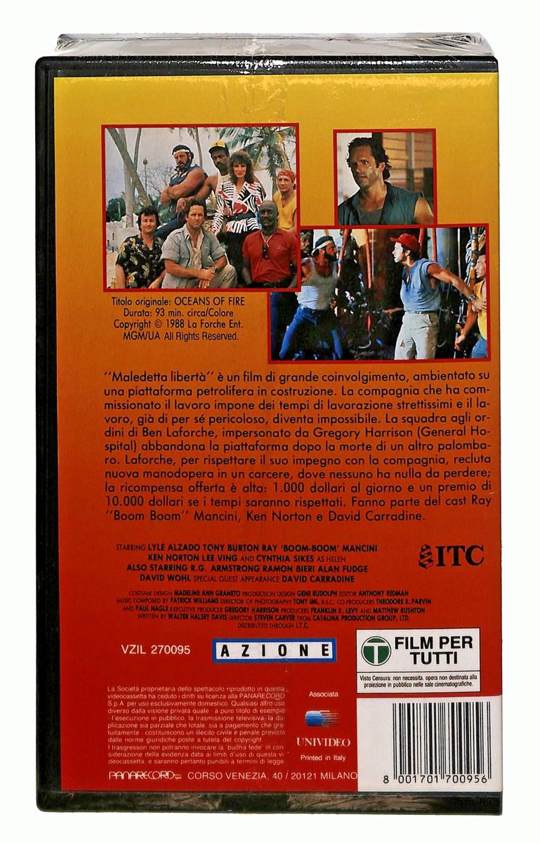 EBOND Maledetta Liberta Panarecord VHS VH005167