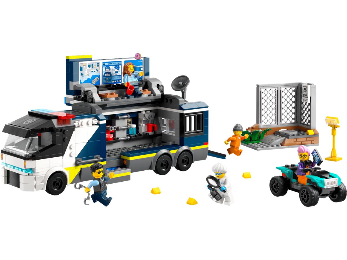 LEGO 60418 Camion laboratorio mobile della polizia