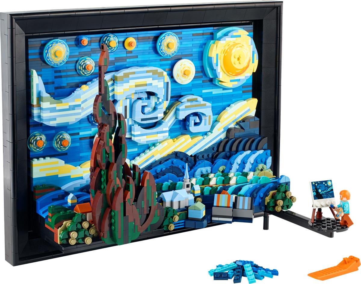 LEGO 21333 IDEAS VINCENT VAN GOGH NOTTE STELLATA