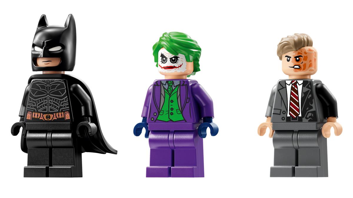 LEGO 76303 Tumbler di Batman™ contro Two-Face™ e The Joker™