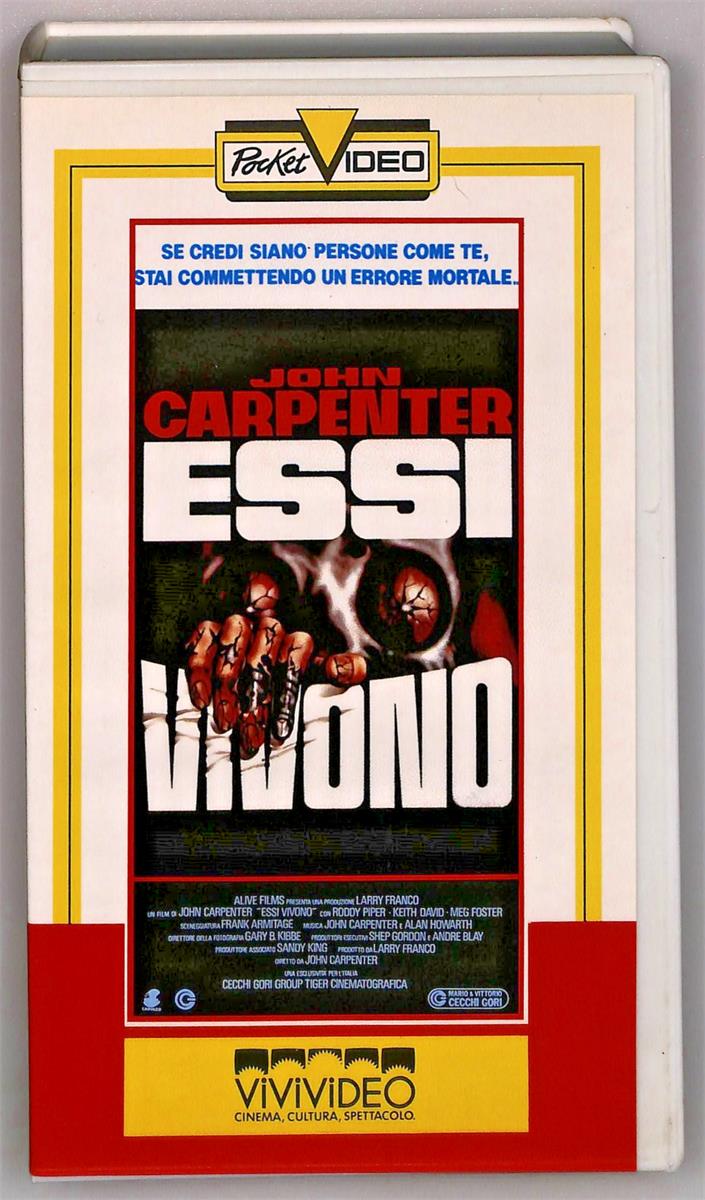 EBOND Essi Vivono Vivivideo VHS VH004818