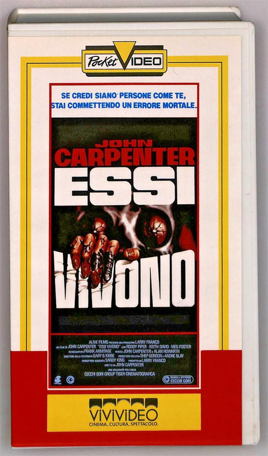 EBOND Essi Vivono Vivivideo VHS VH004818