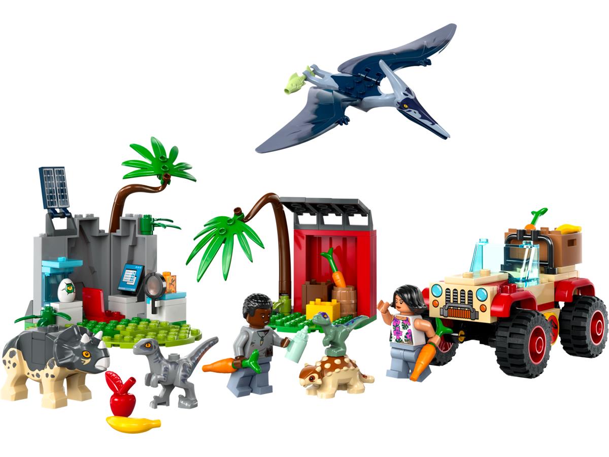 LEGO 76963 Centro di soccorso dei baby dinosauri