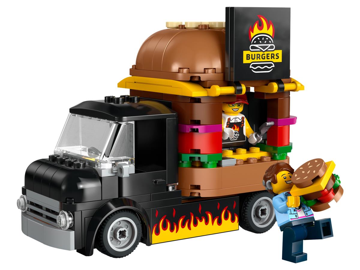 LEGO 60404 Furgone degli hamburger