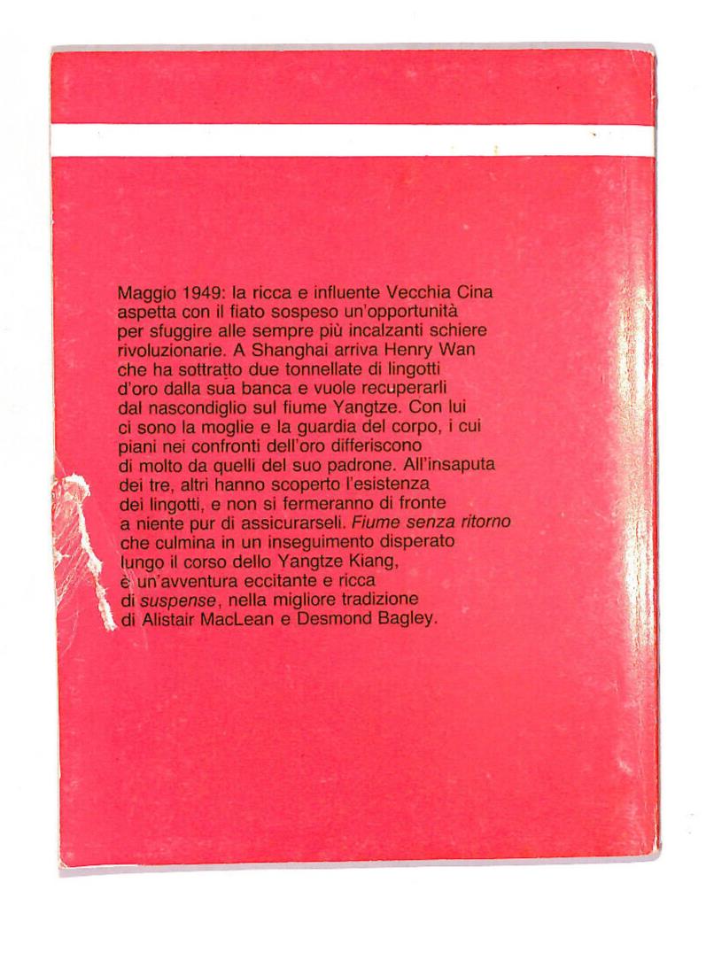 EBOND Fiume Senza Ritorno Libro LI012565