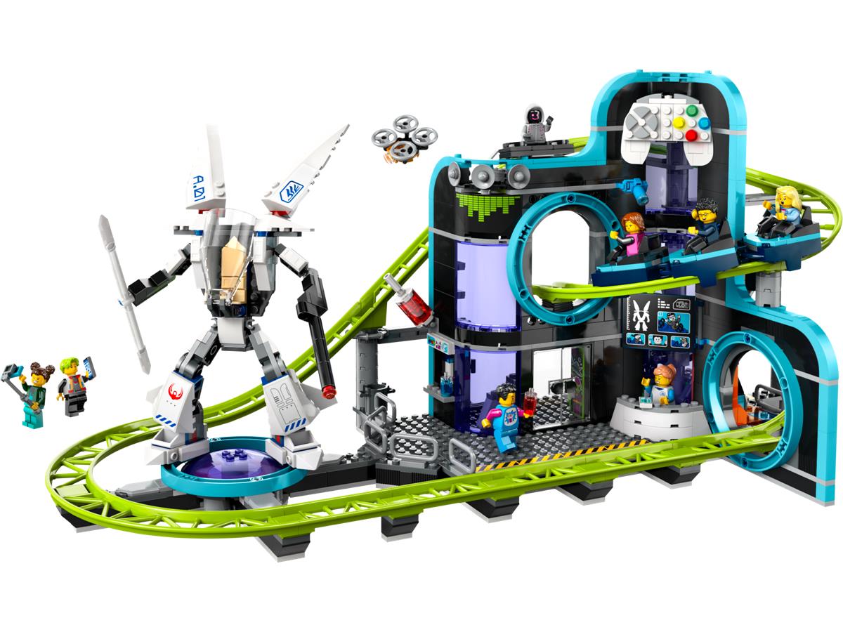 LEGO 60421 Montagne russe di Robot World