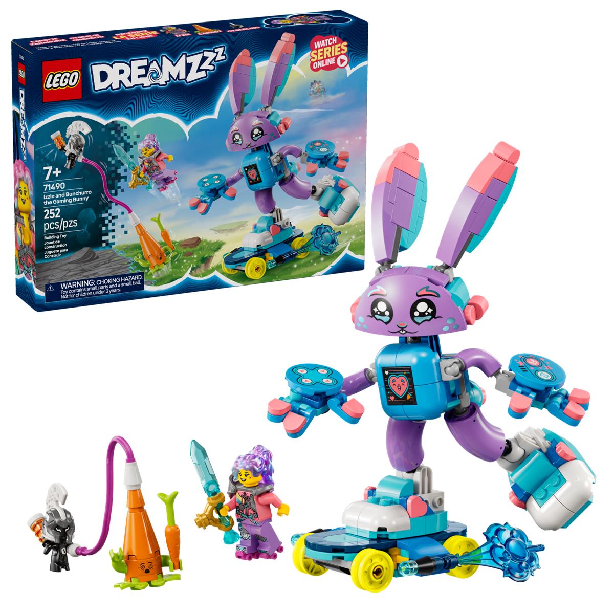 LEGO 71490 Izzie e il coniglietto del gaming Bunchurro