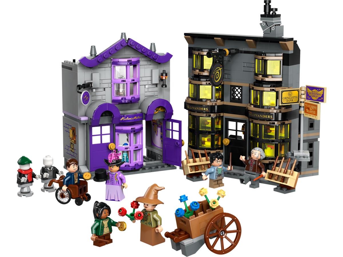 LEGO 76439 Olivander e Madama McClan: Abiti per tutte le occasioni