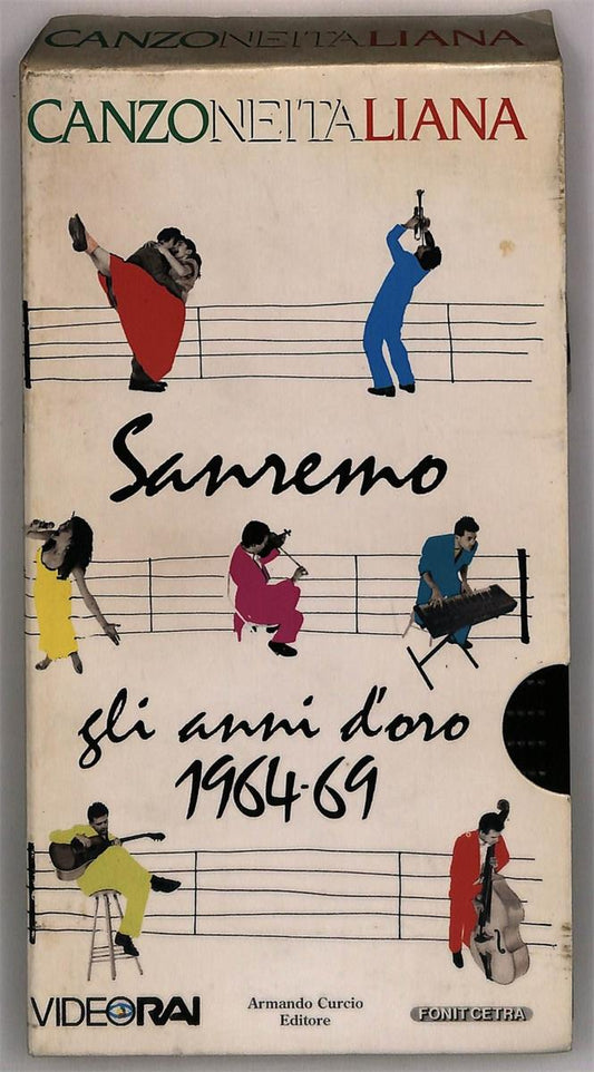 EBOND Sanremo Gli Anni d Oro 1964 69 Canzone Italiana Editoriale VHS VH005184