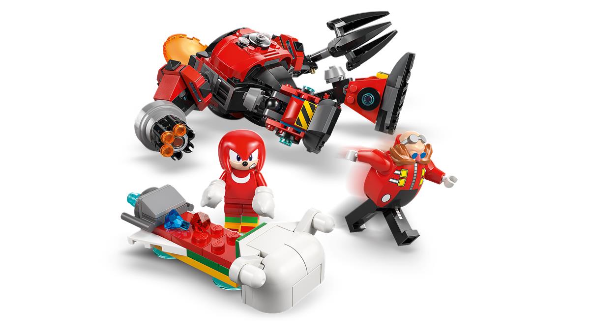 LEGO 77005 Knuckles vs. il Mech Egg Crusher del Dr. Eggman