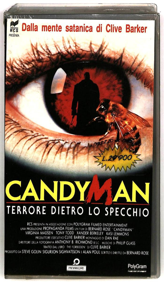 EBOND Candy Man Terrore Dietro Lo Specchio Panarecord Rcs VHS VH005177