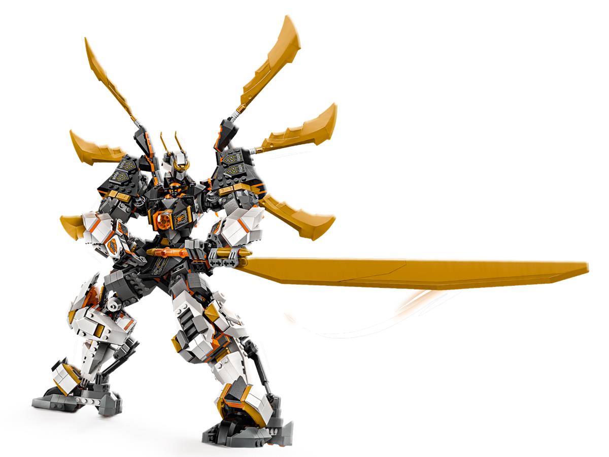 LEGO 71821 Mech drago titanio di Cole