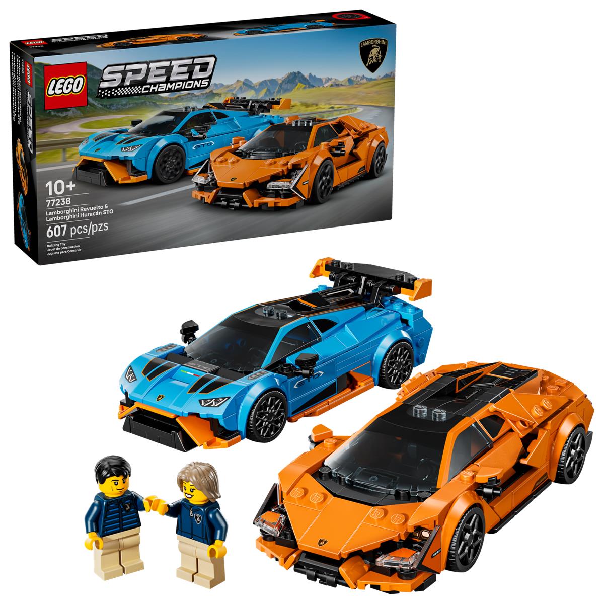 LEGO 77238 Lamborghini Revuelto e Huracan STO