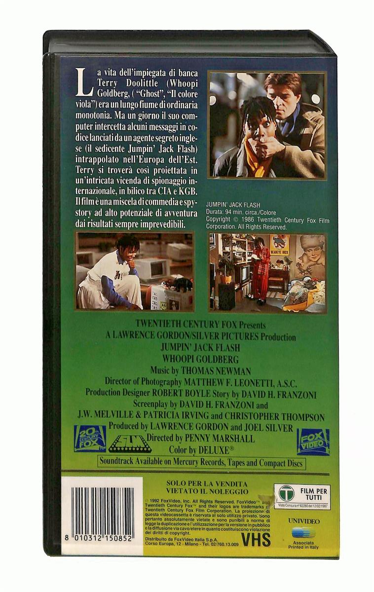 EBOND Jumpin Jack Flash Silver & Gold Fox VHS VH003925
