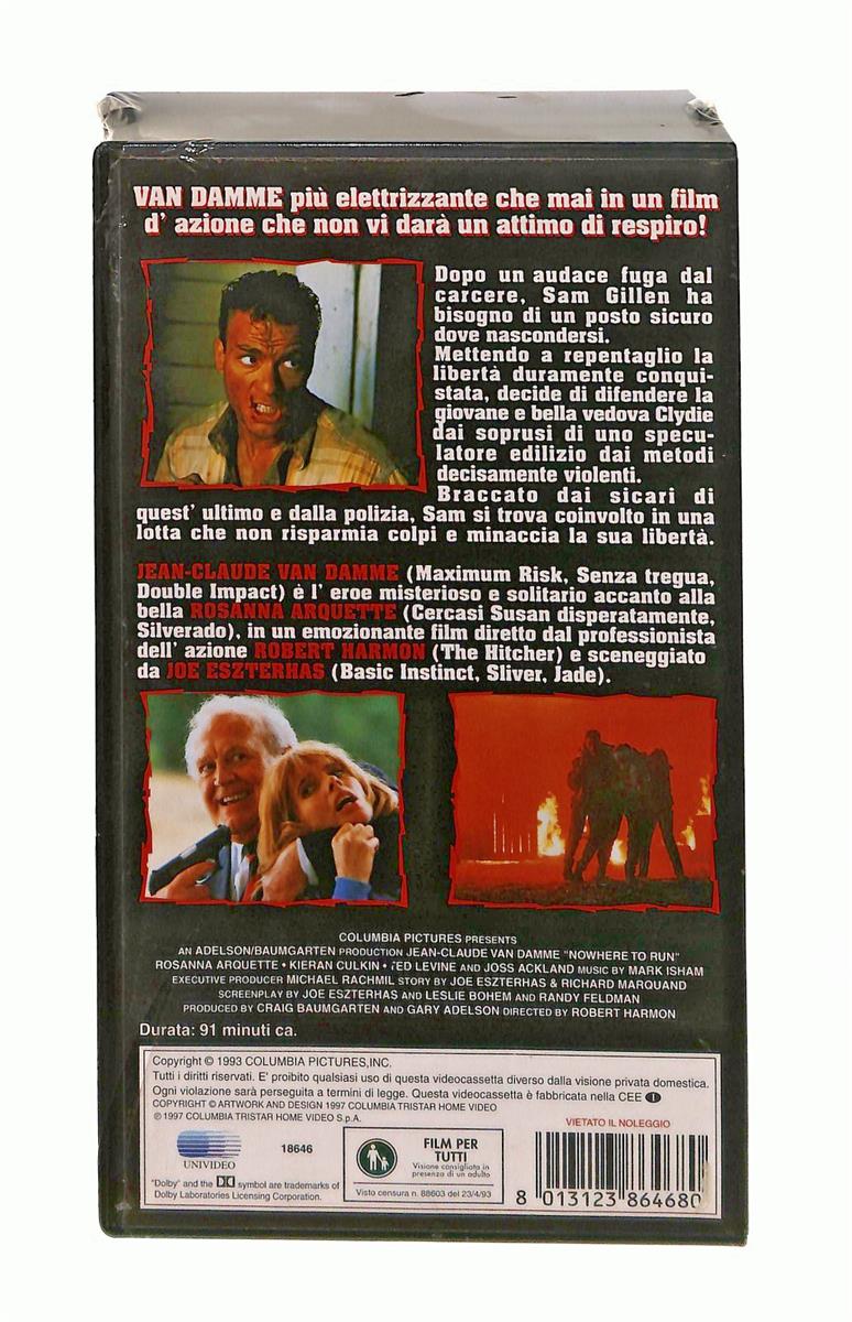 EBOND Accerchiato Van Damme Columbia VHS VH003122