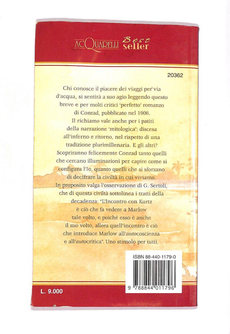 EBOND Cuore Di Tenebra Libro LI009512