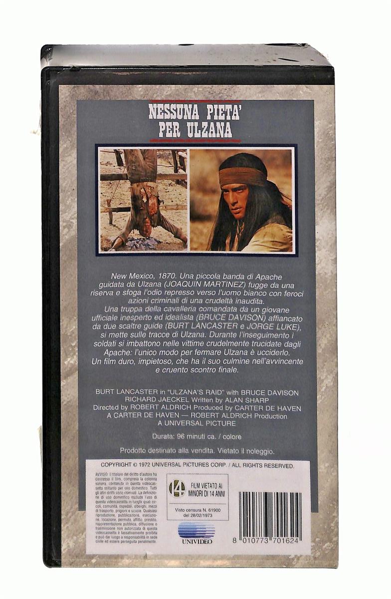 EBOND Nessuna Pieta Per Ulzana Universal Cic VHS VH003486