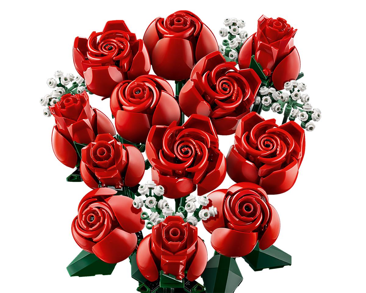 LEGO 10328 ICONS Bouquet di Rosa