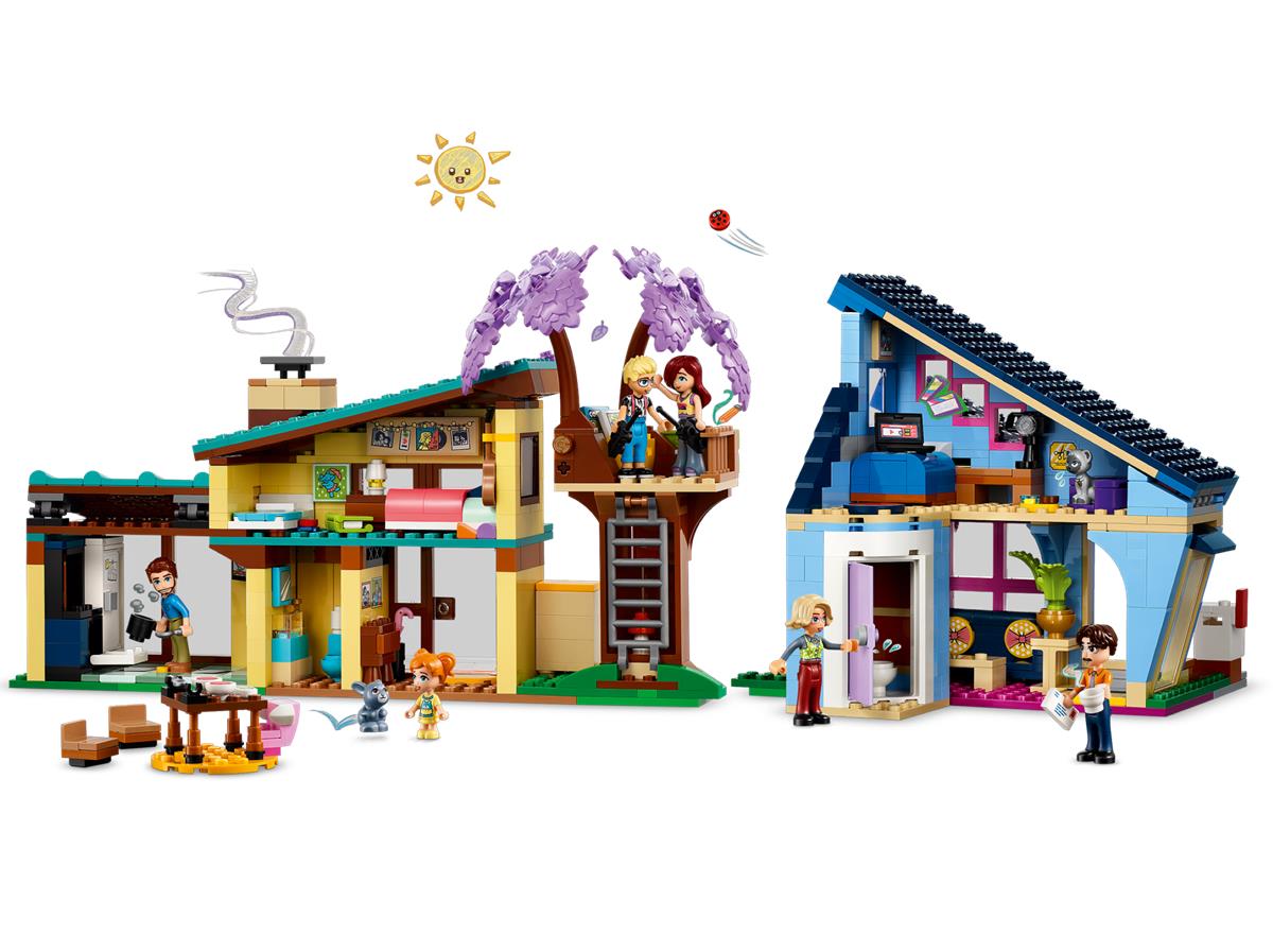 LEGO 42620 Le case di Olly e Paisley
