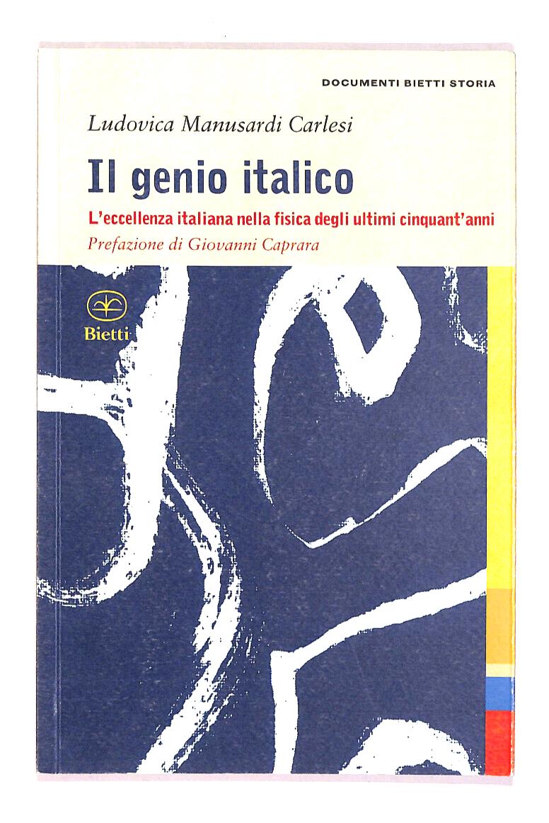 EBOND Il Genio Italico Di Ludovica Manusardi Carlesi Libro LI016600