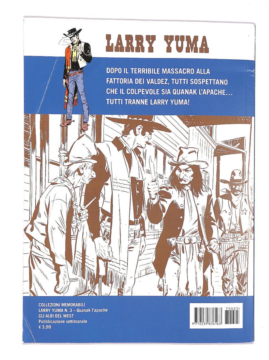 EBOND Larry Yuma N3 Quanak L'apache Libro LI009602