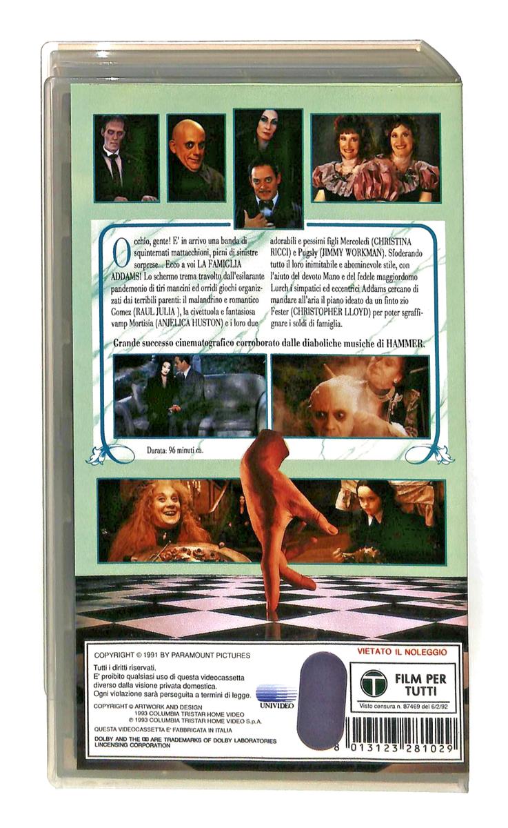 EBOND La Famiglia Addams Columbia Winners VHS VH004119