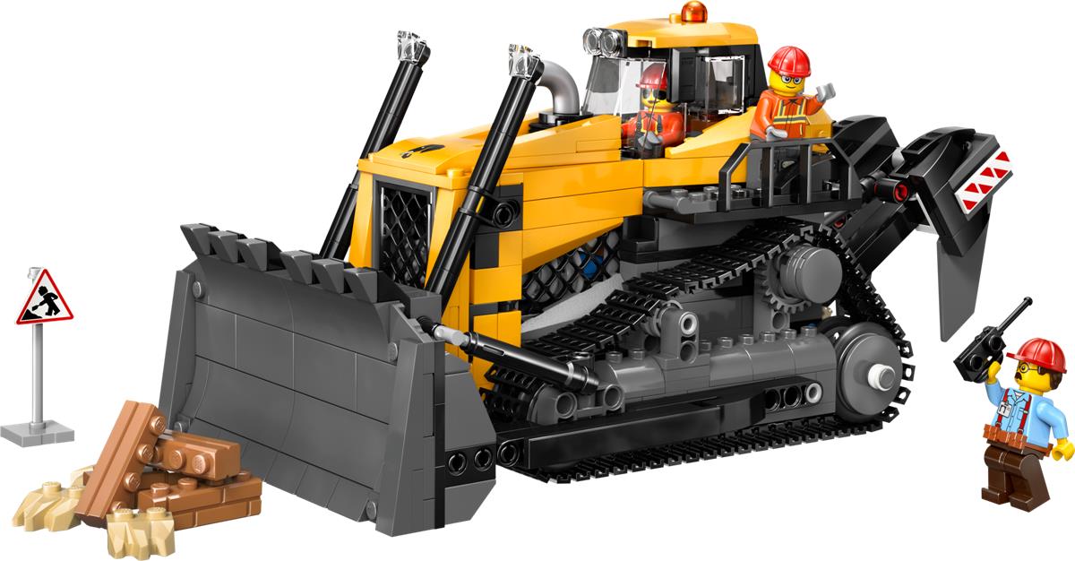 LEGO 60466 Bulldozer giallo