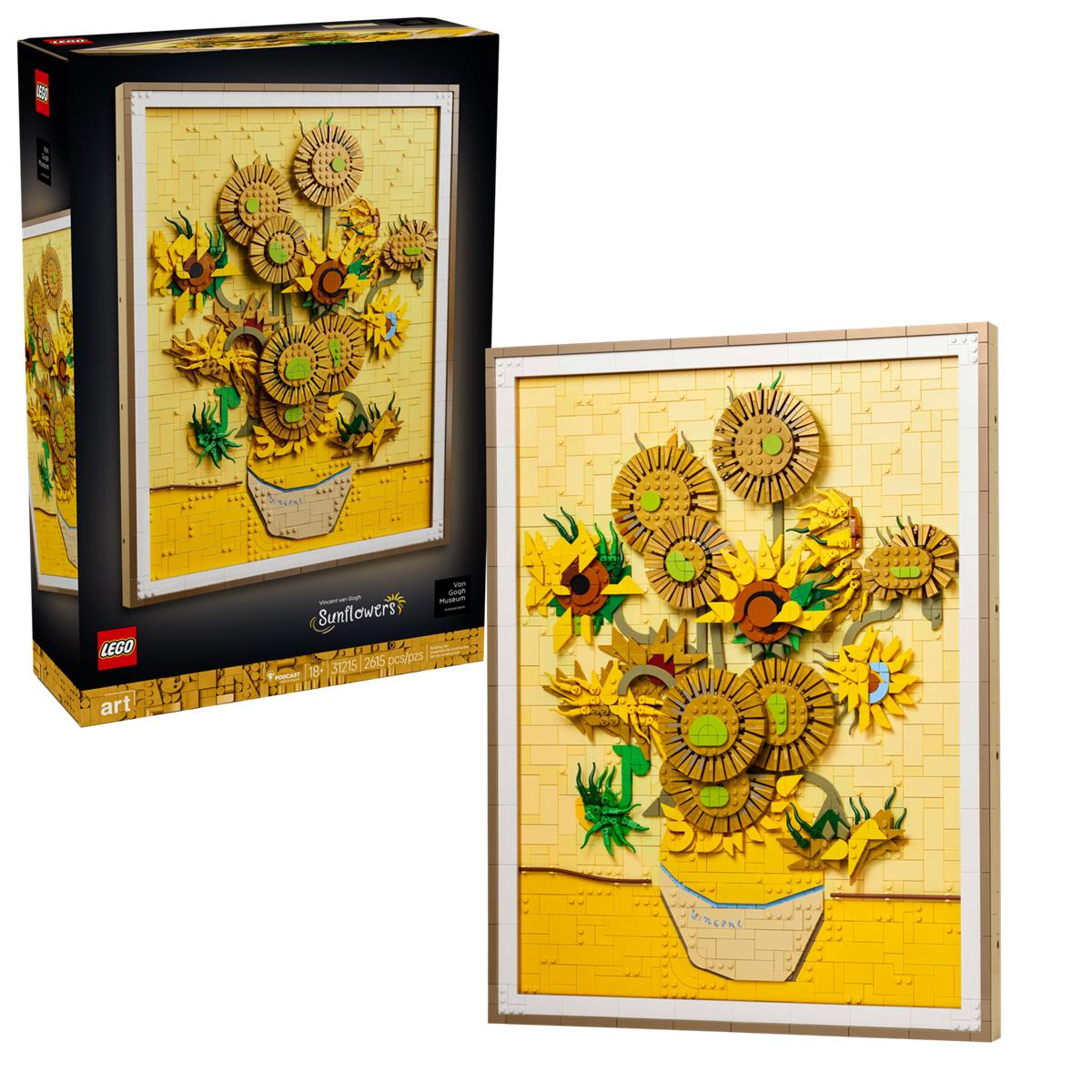 LEGO 31215 Vincent van Gogh – Girasoli