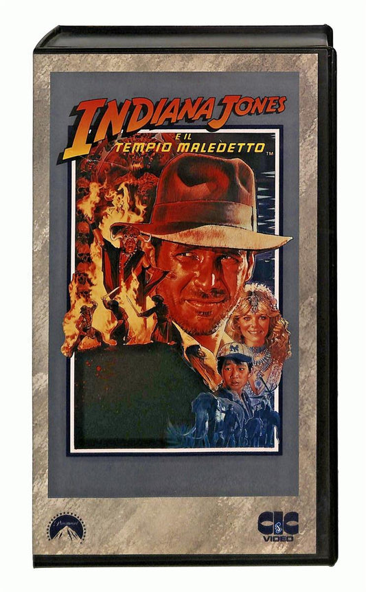 EBOND Indiana Jones e Il Tempio Maledetto Paramount Cic VHS VH005462