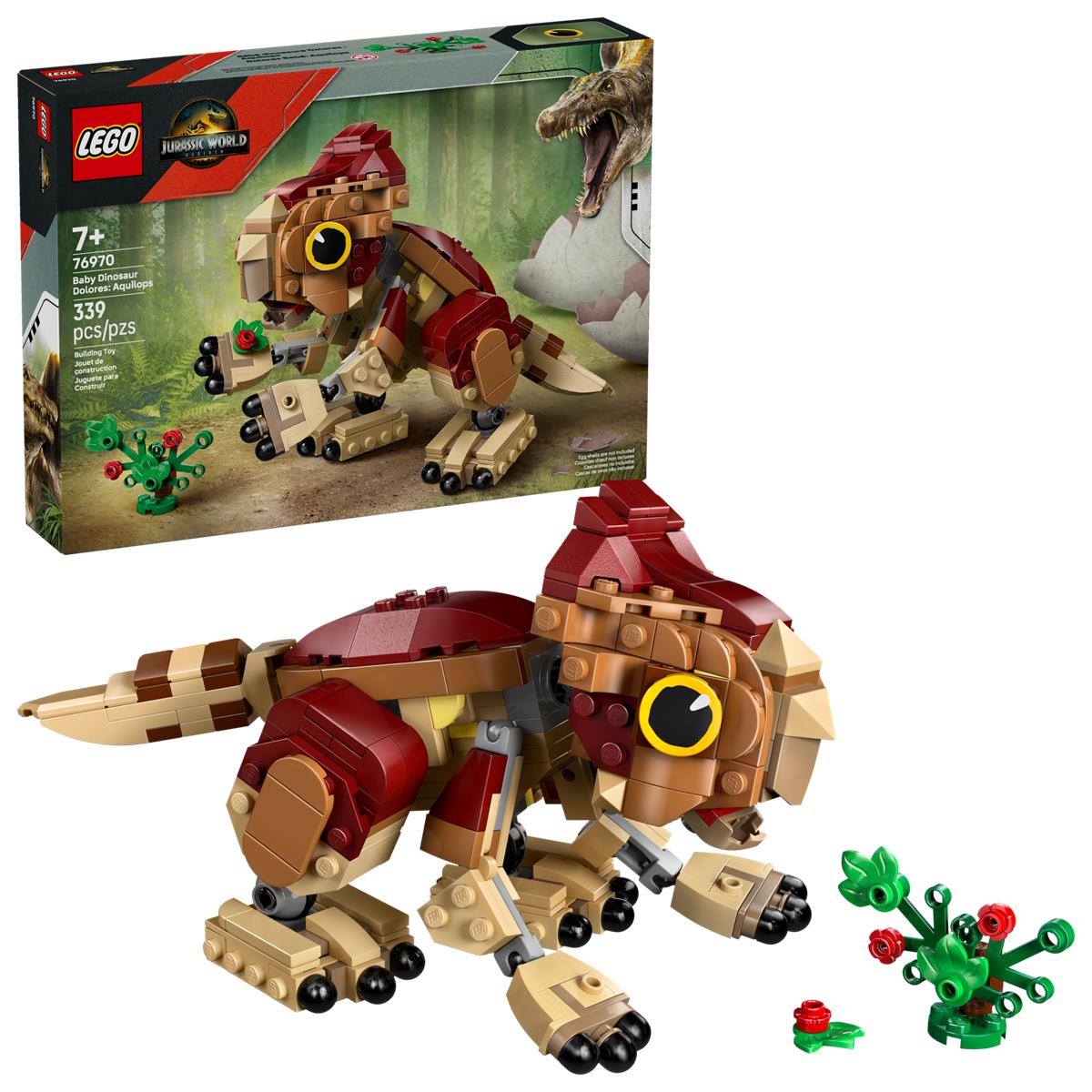 LEGO 76970 Dinosauro cucciolo Dolores: Aquilops