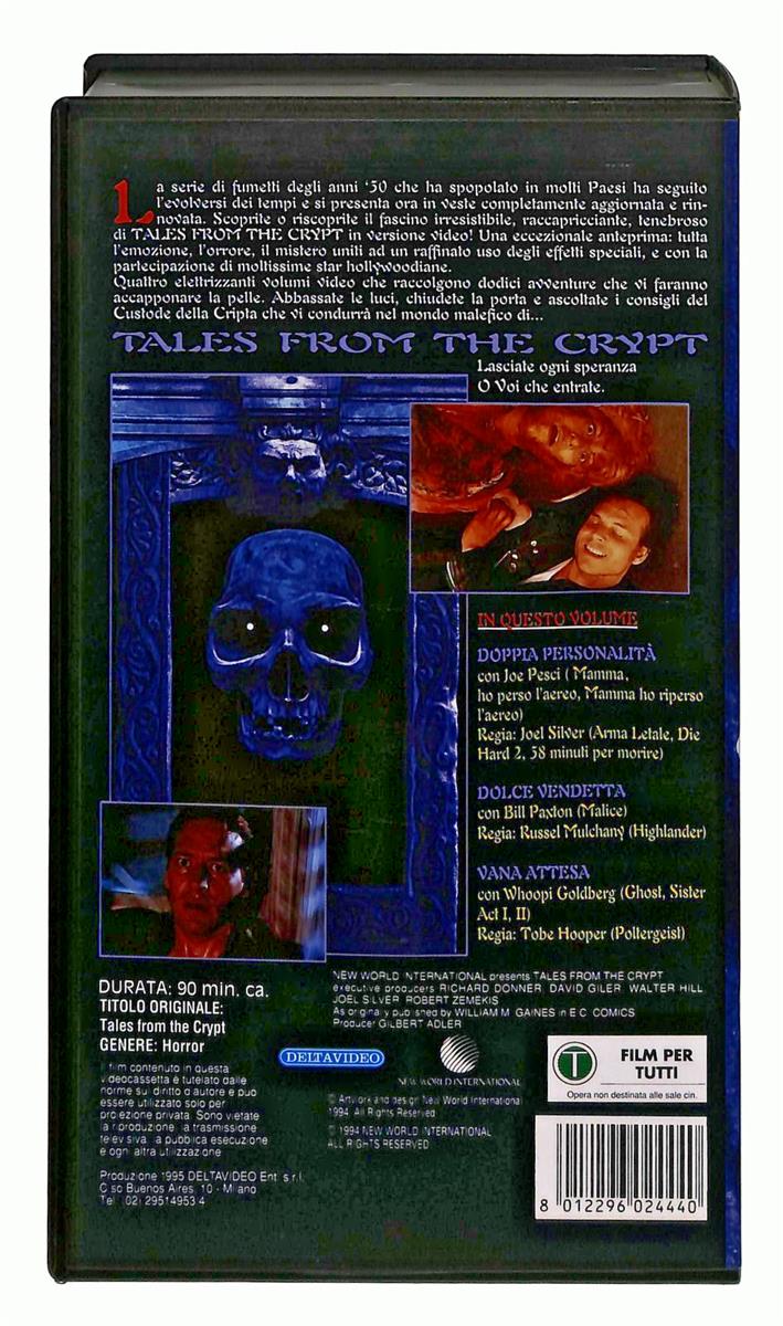 EBOND Tales From The Crypt I Racconti Dalla Cripta 1 Deltavideo VHS VH005163