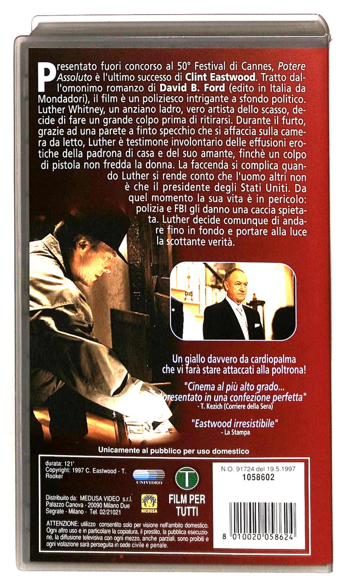 EBOND Potere Assoluto Medusa VHS VH005234
