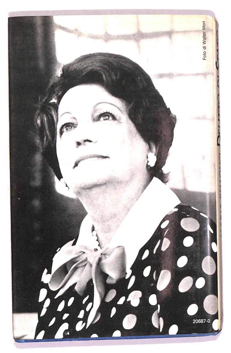 EBOND Delitto Di Stato Di Maria Bellonci Libro LI019464