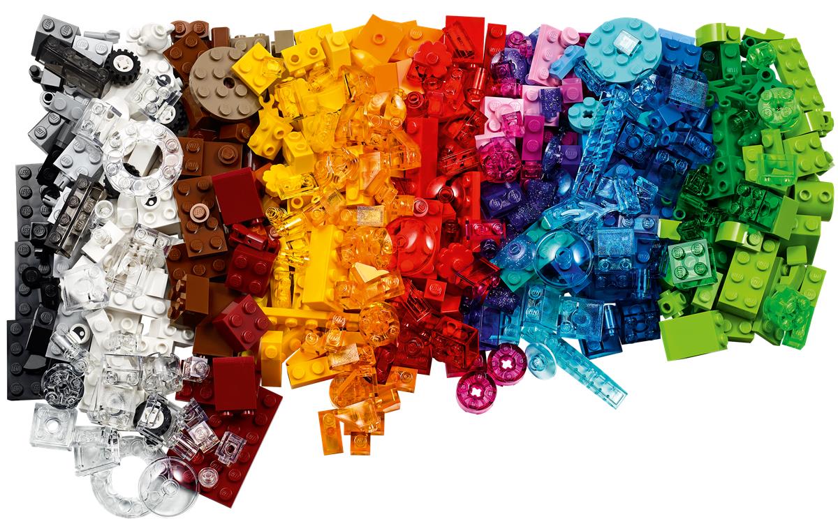 LEGO 11013 CLASSIC Mattoncini trasparente