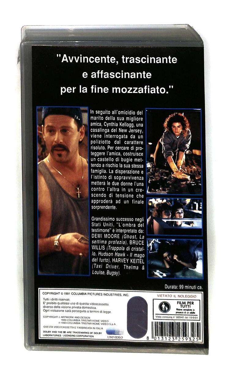 EBOND L Ombra Del Testimone Columbia Winners VHS VH004325
