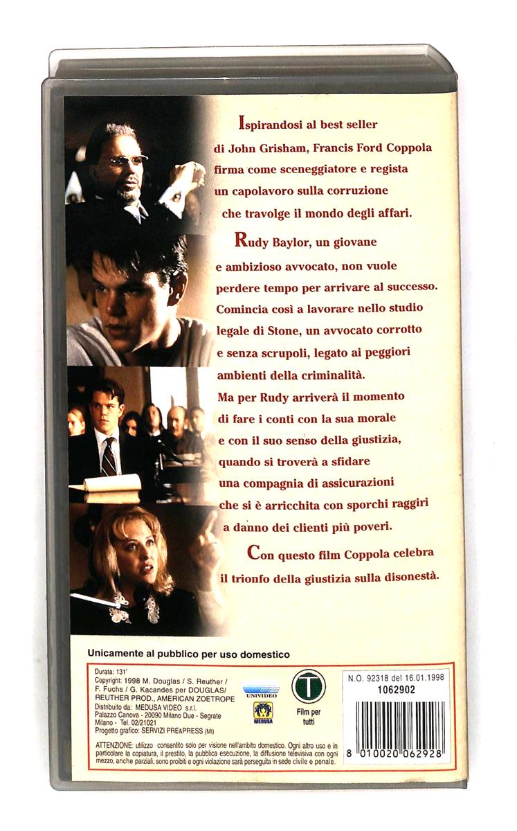 EBOND L Uomo Della Pioggia Medusa VHS VH004668