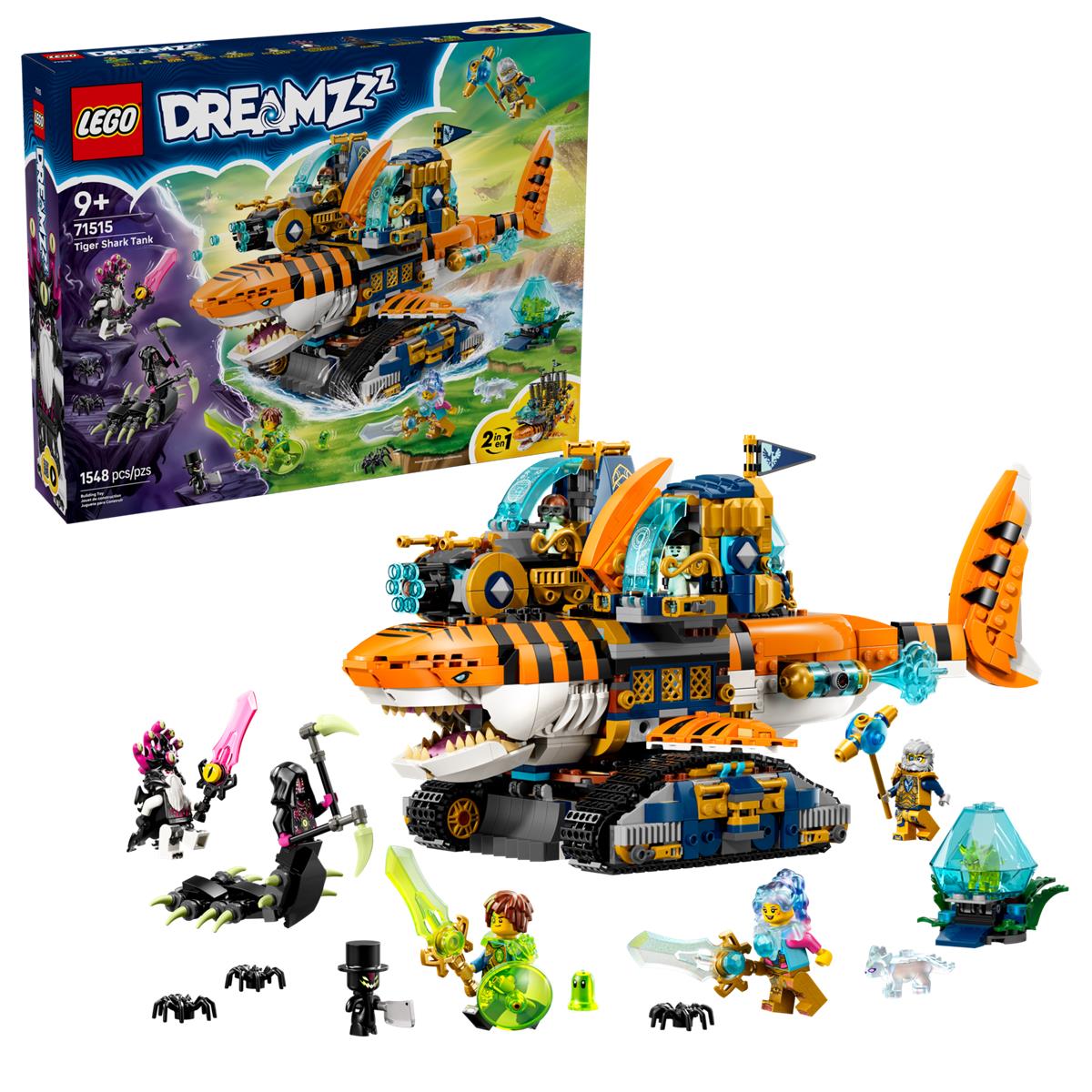 LEGO 71515 Carro-squalo tigre