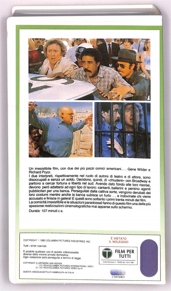 EBOND Nessuno Ci Puo Fermare Columbia Winners VHS VH004567