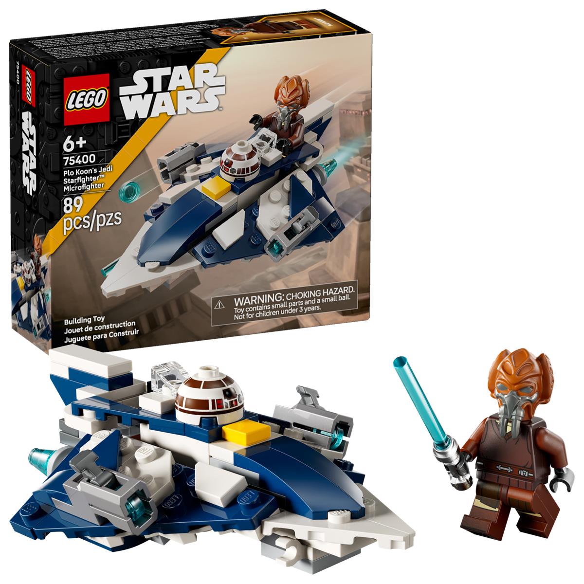 LEGO 75400 Microfighter Jedi Starfighter di Plo Koon