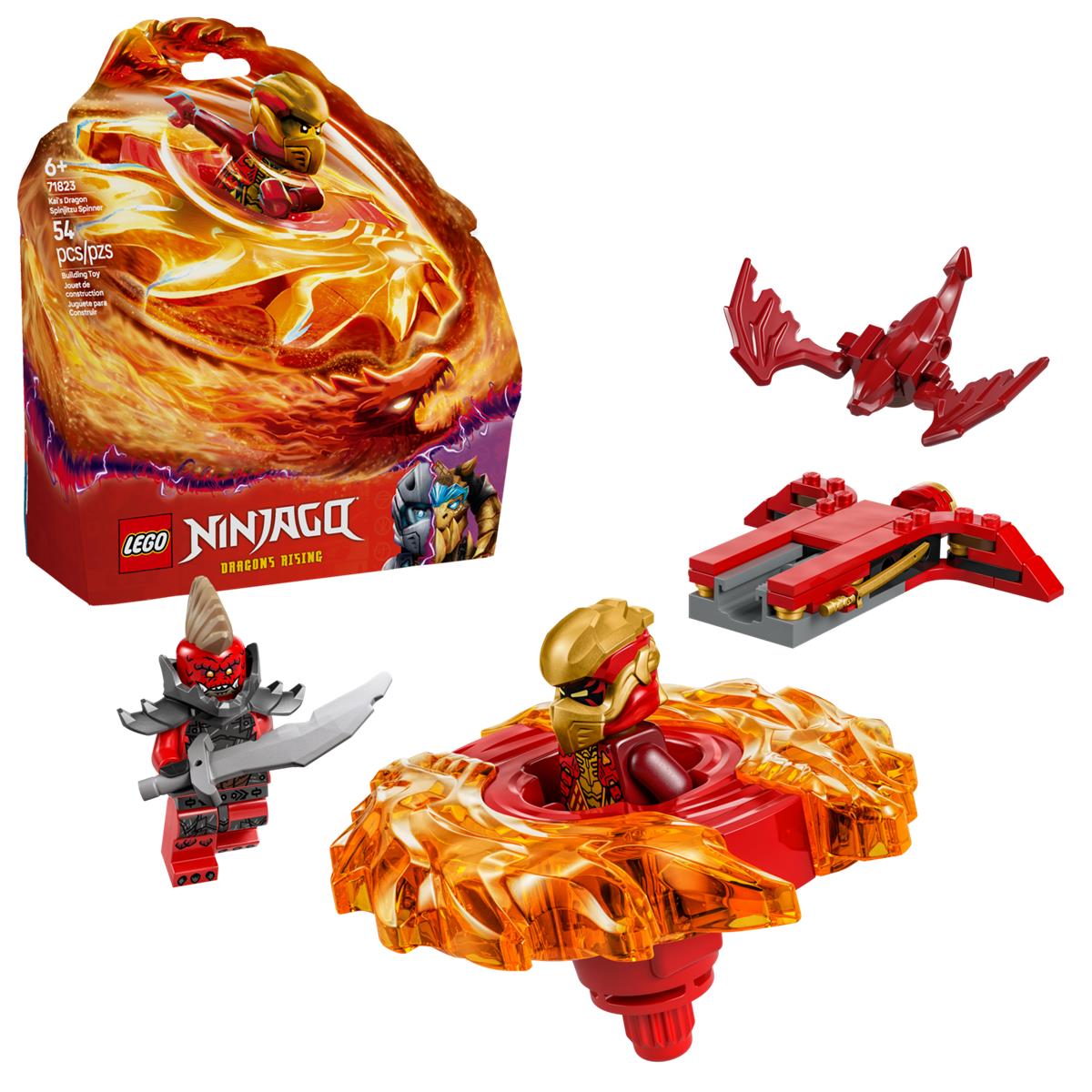 LEGO 71823 Spinner del drago Spinjitzu di Kai