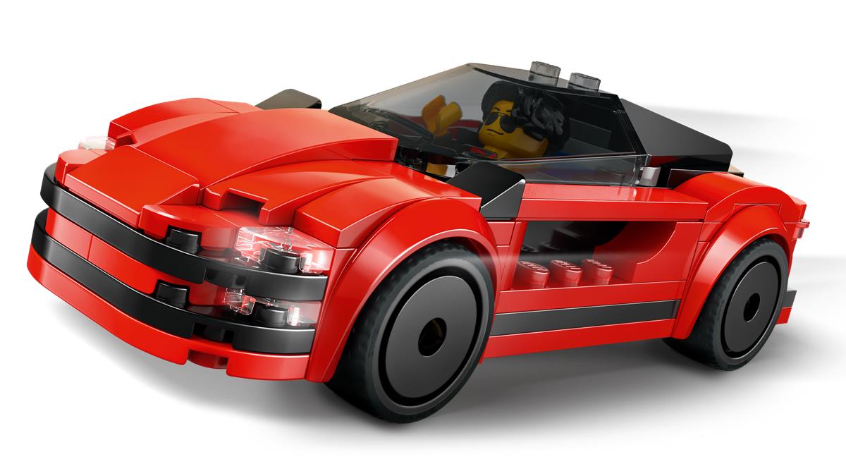 LEGO 60448 Auto sportiva rossa