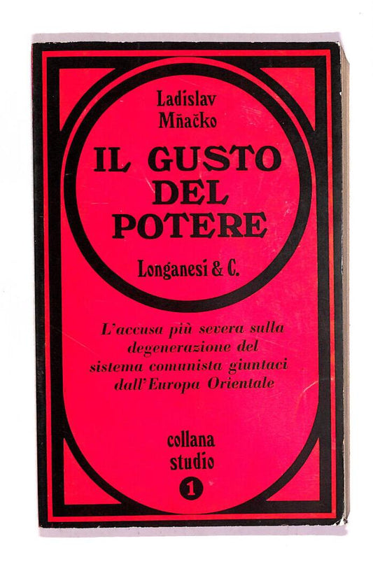 EBOND Il Gusto Del Potere Libro LI011963