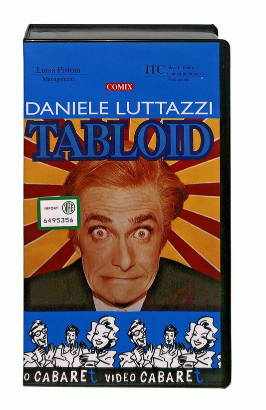 EBOND Tabloid Daniele Luttazzi VHS VH003066